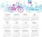 Wektorowy Kalendarz 2013