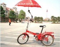 Parasolka na rowerze