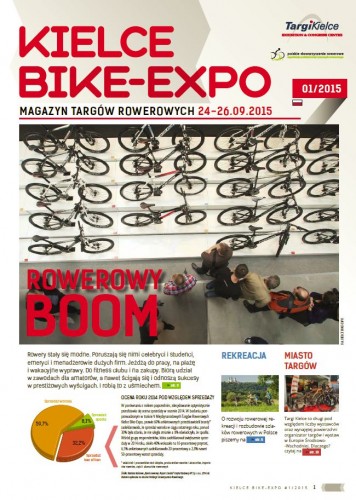 Magazyn targgów rowerowych Kielce Bike Expo 