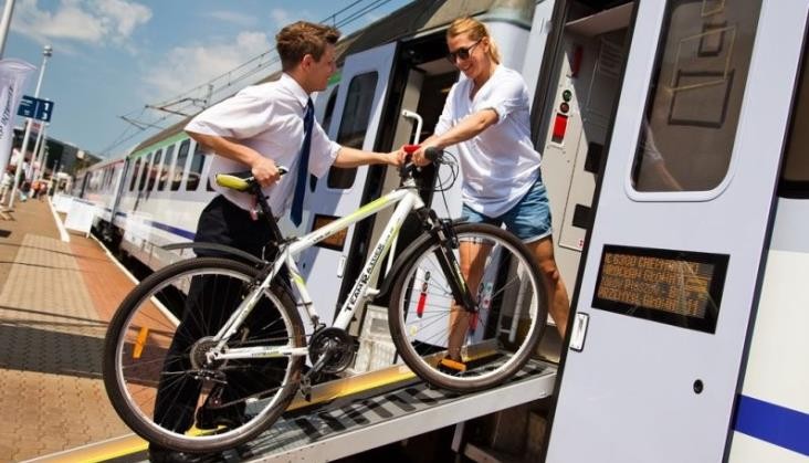 Bilety PKP Intercity na rower można kupić przez internet