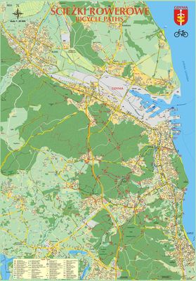 Ścieżki i drogi rowerowe w Gdyni