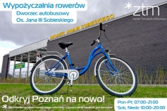 Wypożyczalnie rowerów w Poznaniu