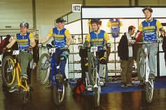 Targi rowerowe w Katowicach 2001