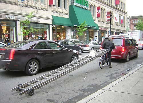 Co można przewieźć na rowerze