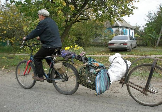 Co można przewieźć na rowerze